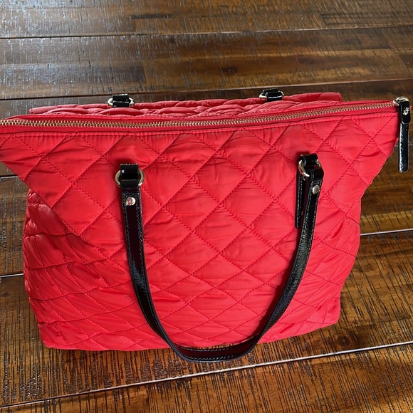 Kate Spade Quilted Nylon Bag EUC - Picture 9 of 14